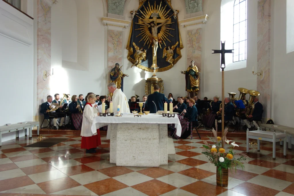 Cäcilienmesse Kirche Reit im Winkl (c)GTEV Dö Koasawinkla